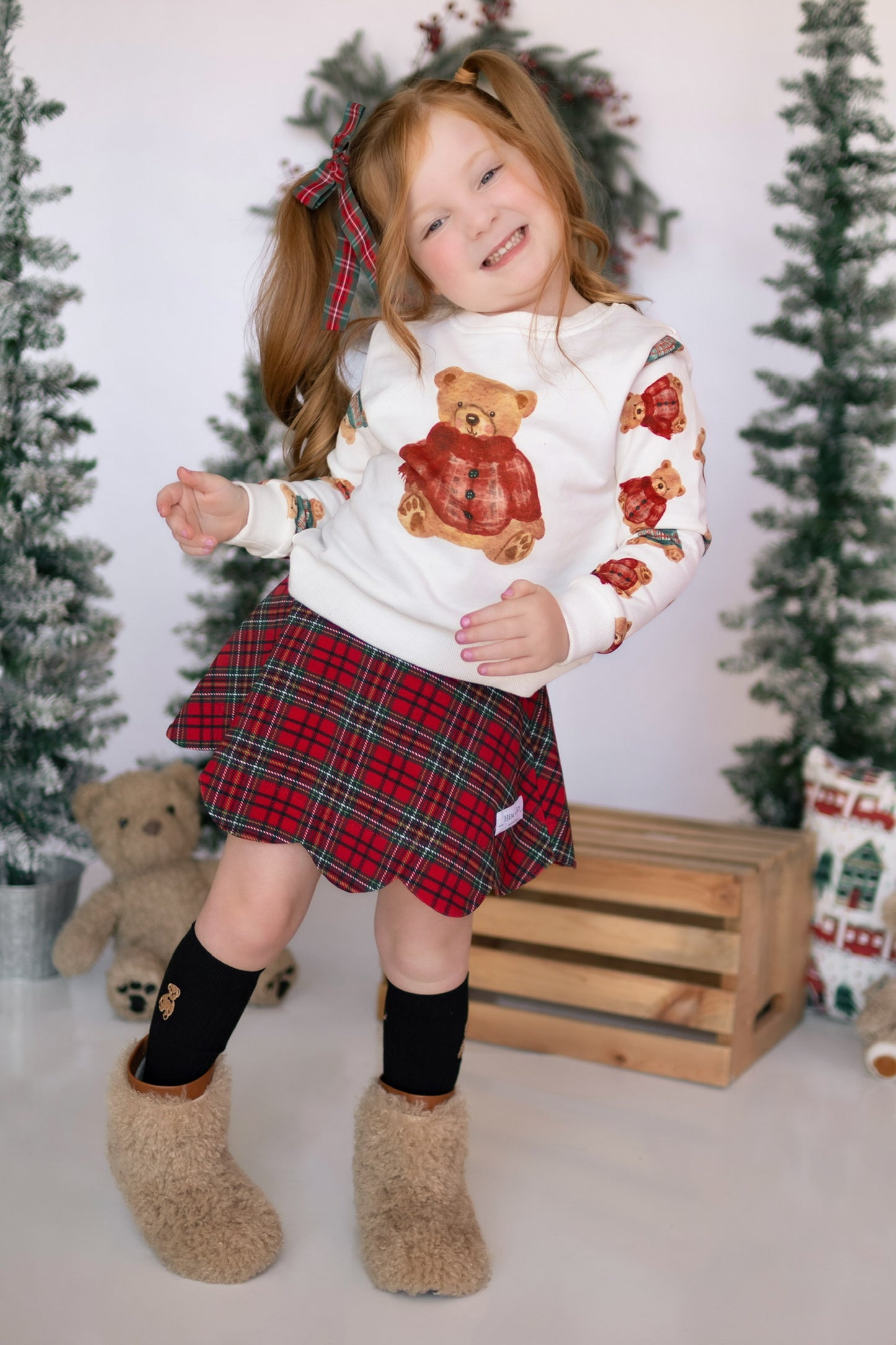 Pick n' Play Skort- Plaid (Preorder)