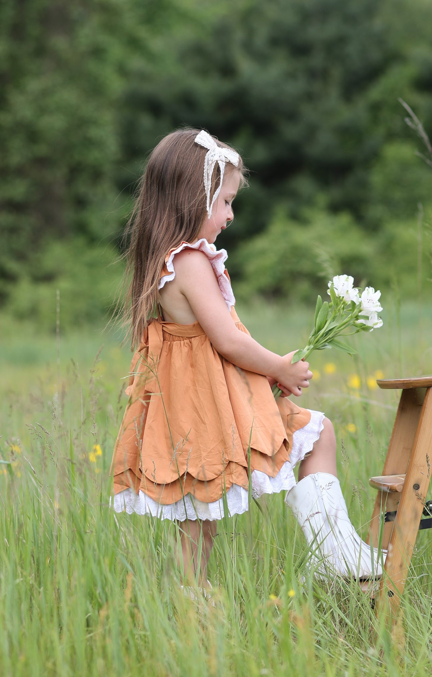 Golden Fields Pinafore (Preorder)