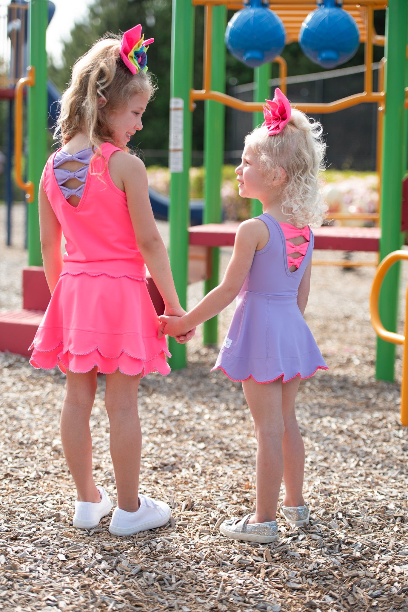 Pick n’ Play Scallop Tank- Athleisure (RTS)