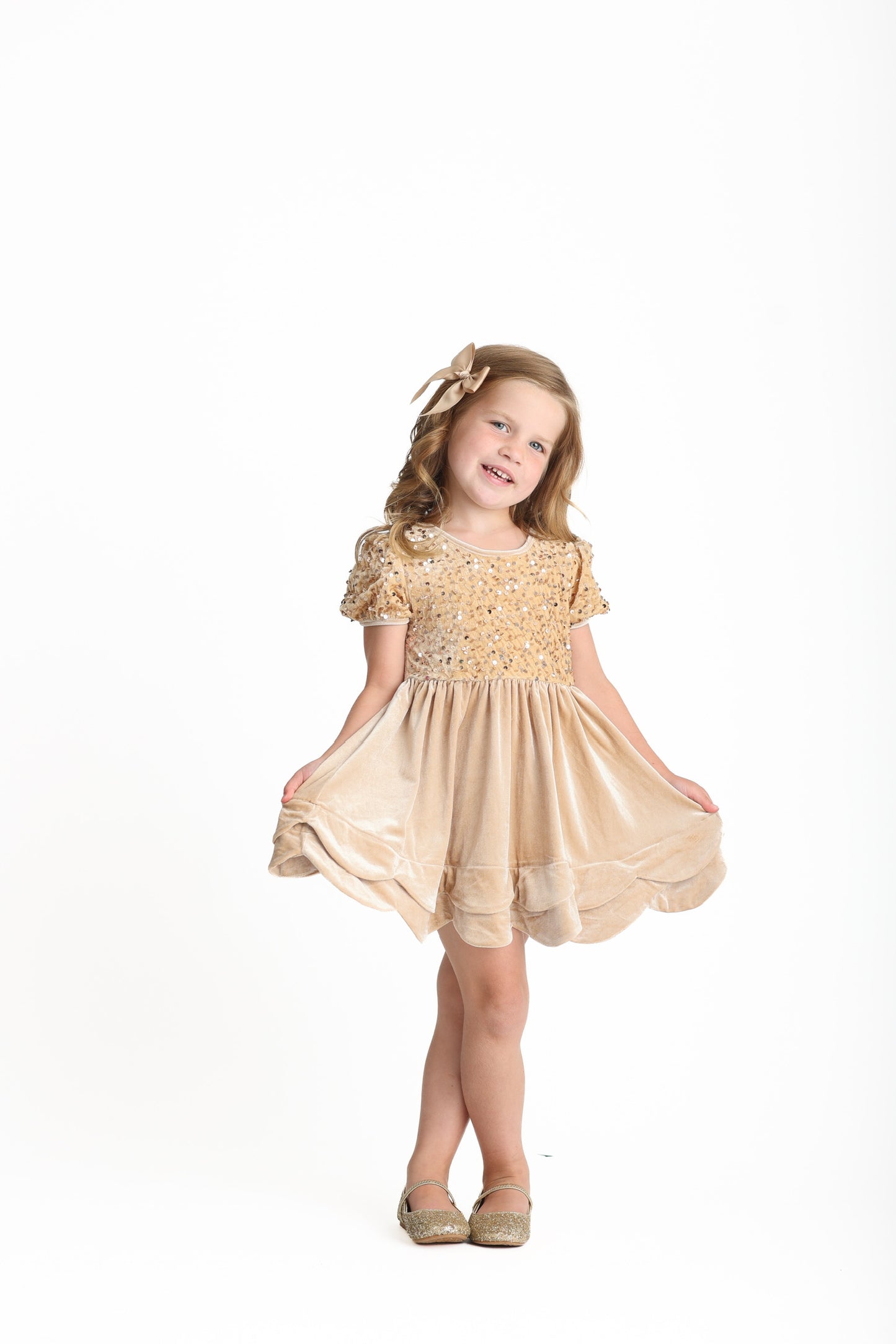 The Celebration Dress- Gold (Preorder)