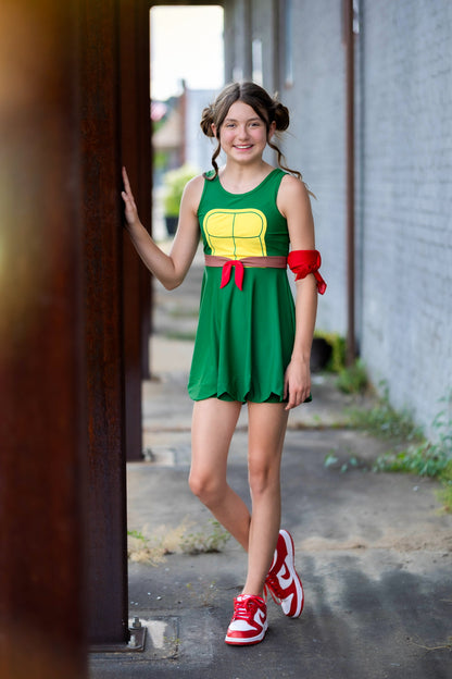 Red Half Shell | The Original Hadley™ Athletic Dress (Preorder)
