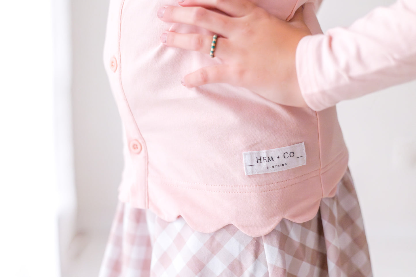 Scallop Cardigan (RTS)