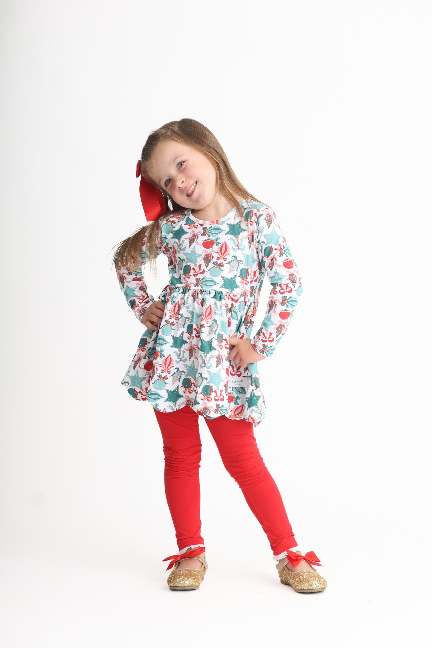 Pick n' Play Leggings- Red (Preorder)