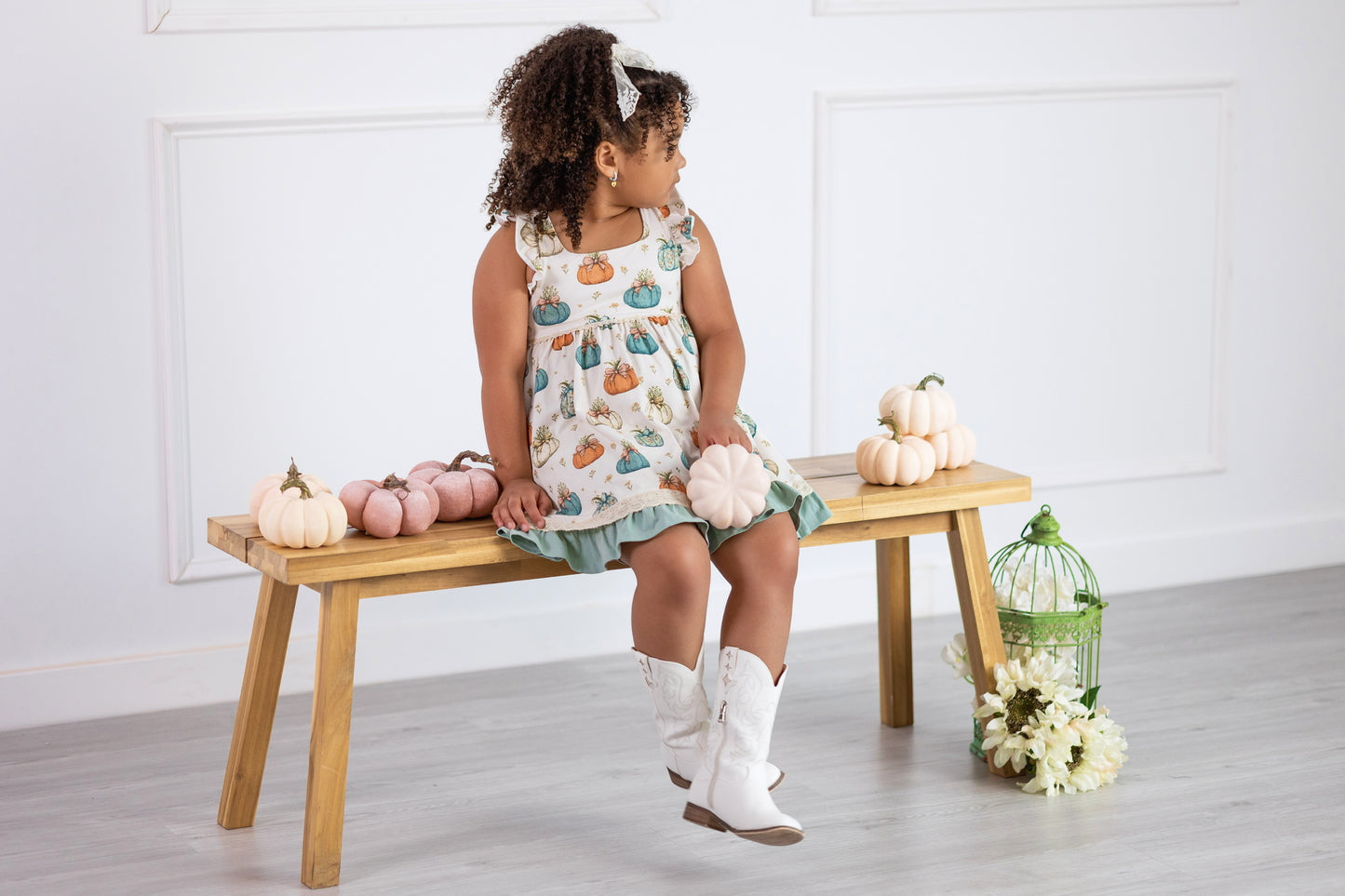 Pumpkin Season Dress (RTS)