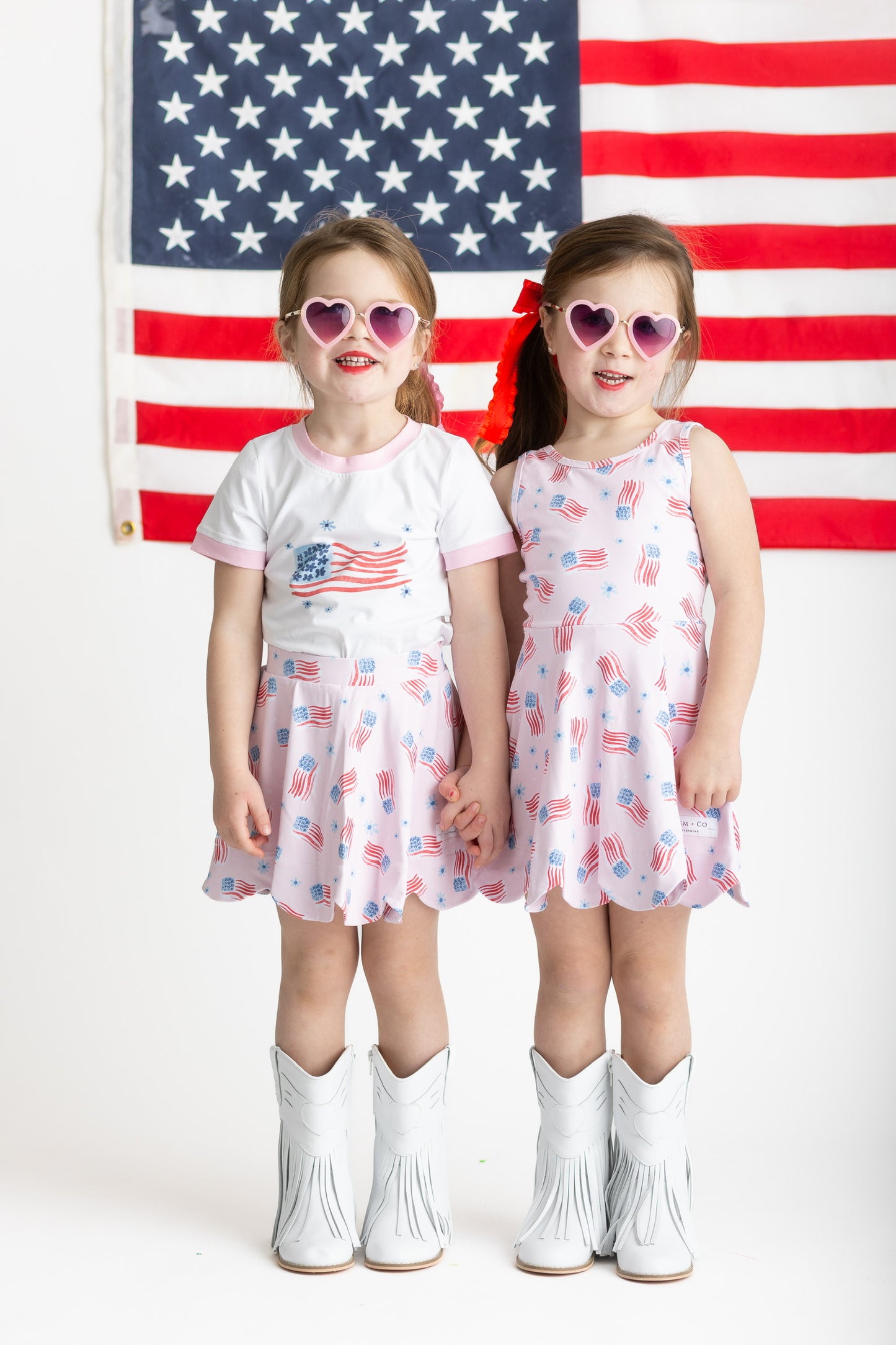 Red, White, and Bloom Shirt (RTS)