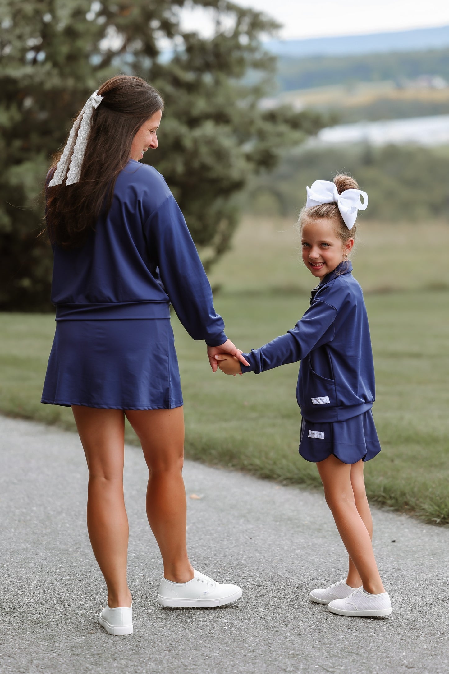 Fall Scalloped Skort- Athleisure (RTS)