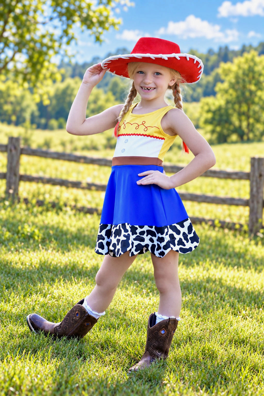 Cowgirl Cutie 3.0 | The Original Hadley™ Athletic Dress (Preorder)