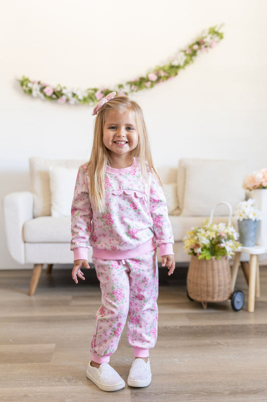 Floral Jogger Set (RTS)