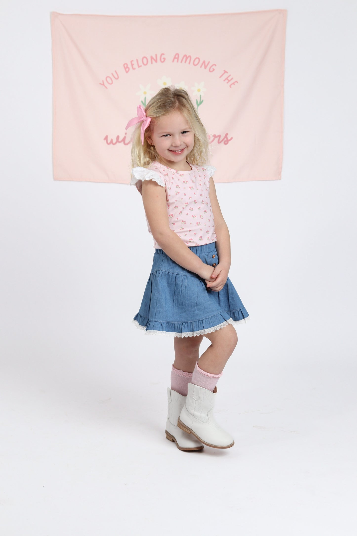 Chambray Skort (Preorder)