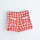 Pick n' Play Shorts- Red Gingham (RTS)