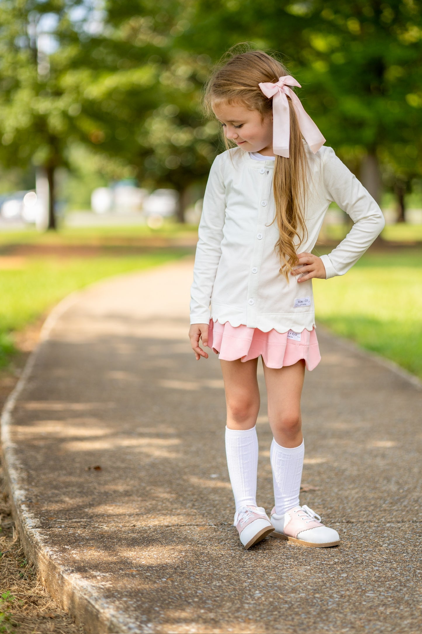 Scallop Cardigan (RTS)
