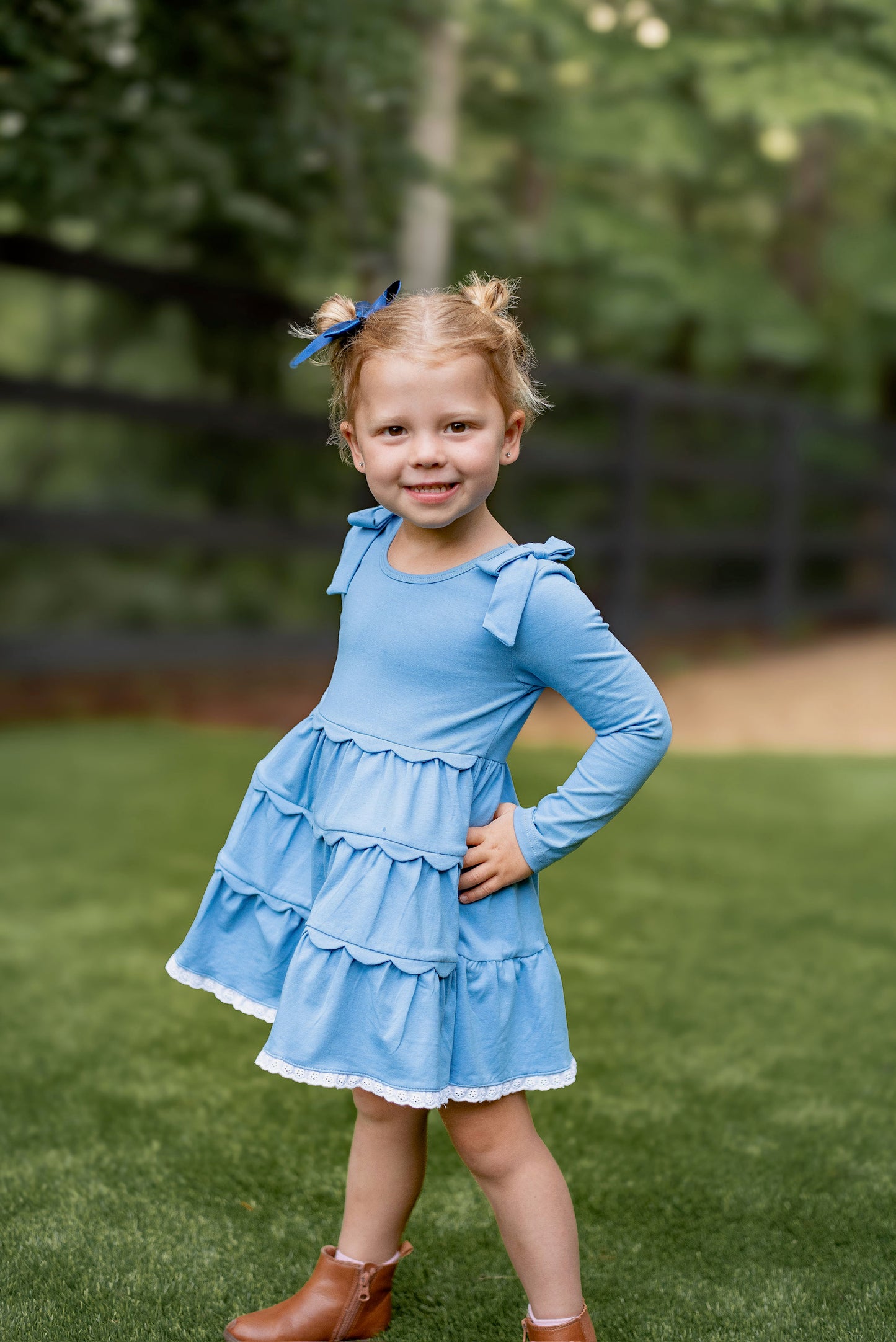 Dusty Blue Dress (Preorder)
