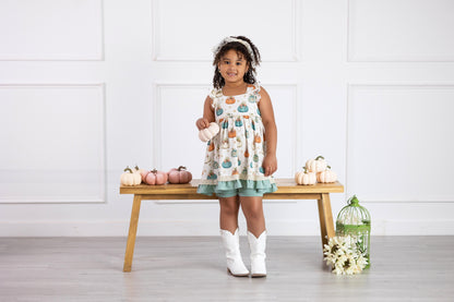 Pumpkin Season Dress (RTS)