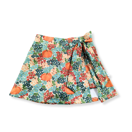Women's Pumpkin Petals Skort (Preorder)