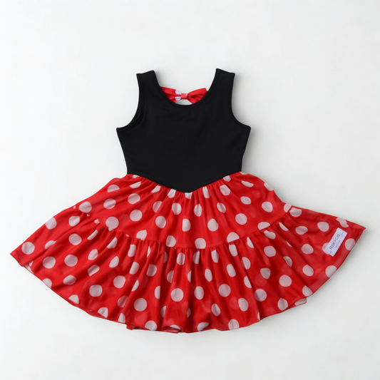 Doll Dress- Red Mouse Magic (Preorder- Ships in May)