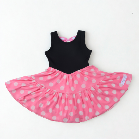 Doll Dress- Pink Mouse Magic (Preorder- Ships in May)