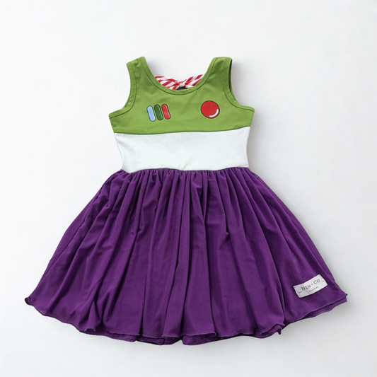 Doll Dress- Space Cadet (Preorder- Ships in May)