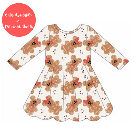 Magical Gingerbread Hadley(Long Sleeve)- Athleisure (RTS)