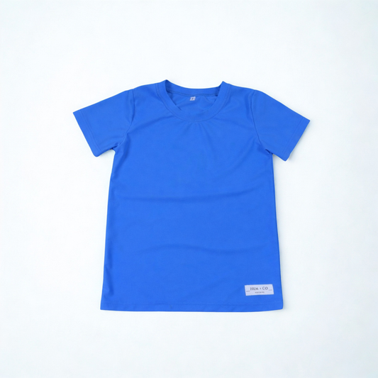 Blue Boys Athletic Shirt (RTS)