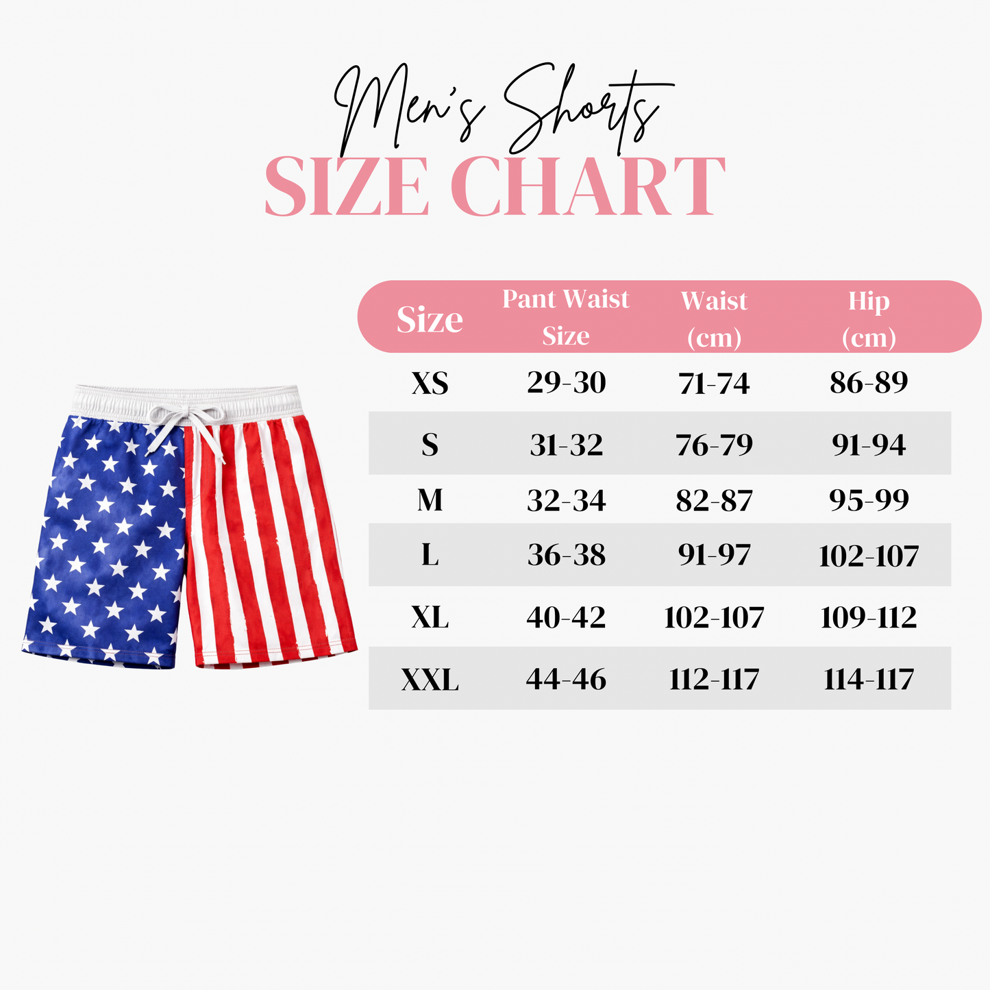 Stars and Stripes 2.0 Men’s Shorts- Athleisure (RTS)