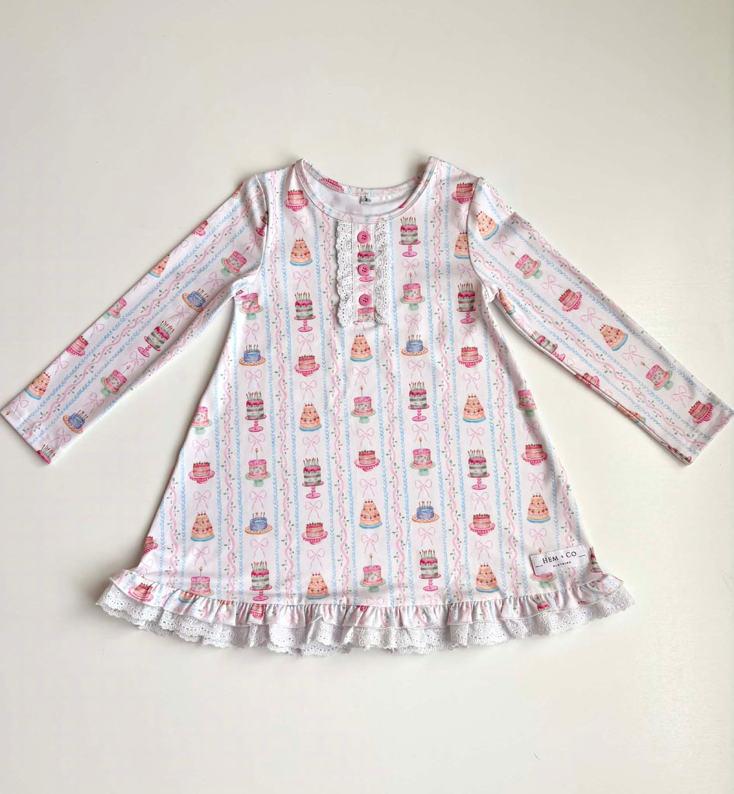 Doll Gown- Birthday Wishes Co-zies (RTS)