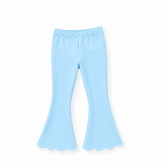 Icy Blue Flare Leggings (Preorder)