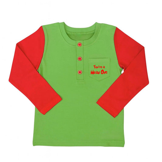Hemville Collection- Mean One Boys Shirt (RTS)