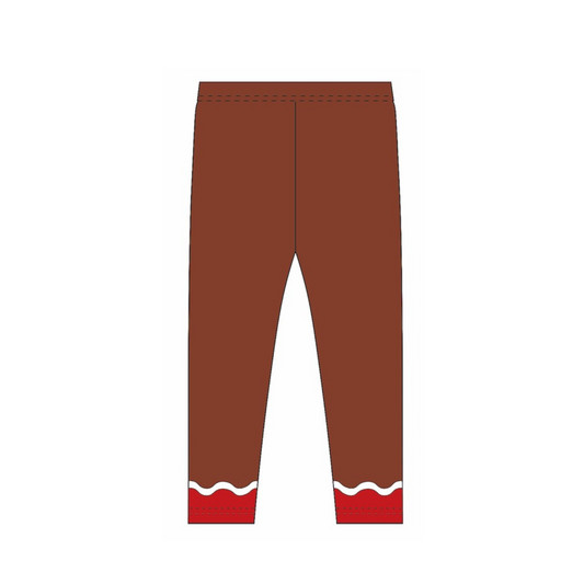 Gingerbread Leggings- Athleisure (Preorder)