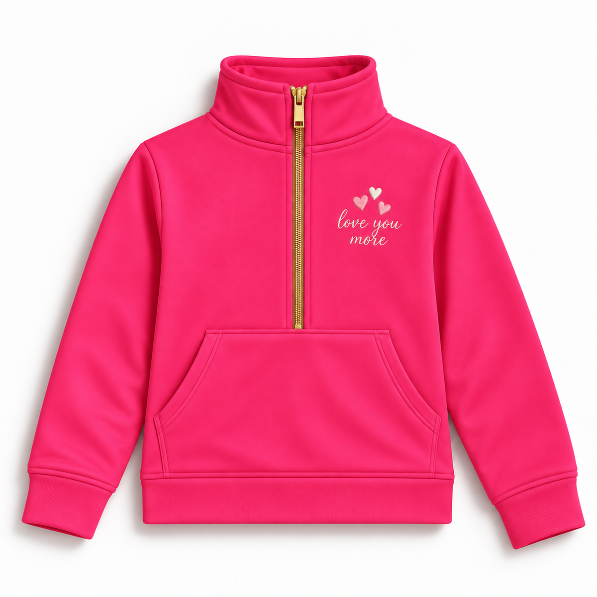 Embroidered Heart Pullover- Athleisure (Preorder)