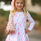 Pink Christmas Maddie *SHORT SLEEVE TUNIC ONLY*